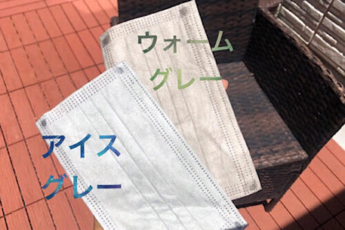 アイスグレーとウォームグレーの違い